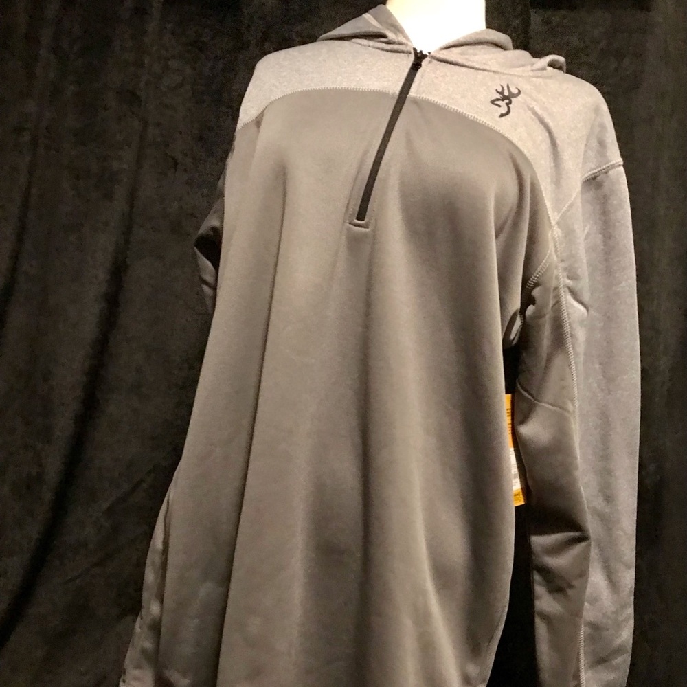Browning Grey Hunting Hoodie- L